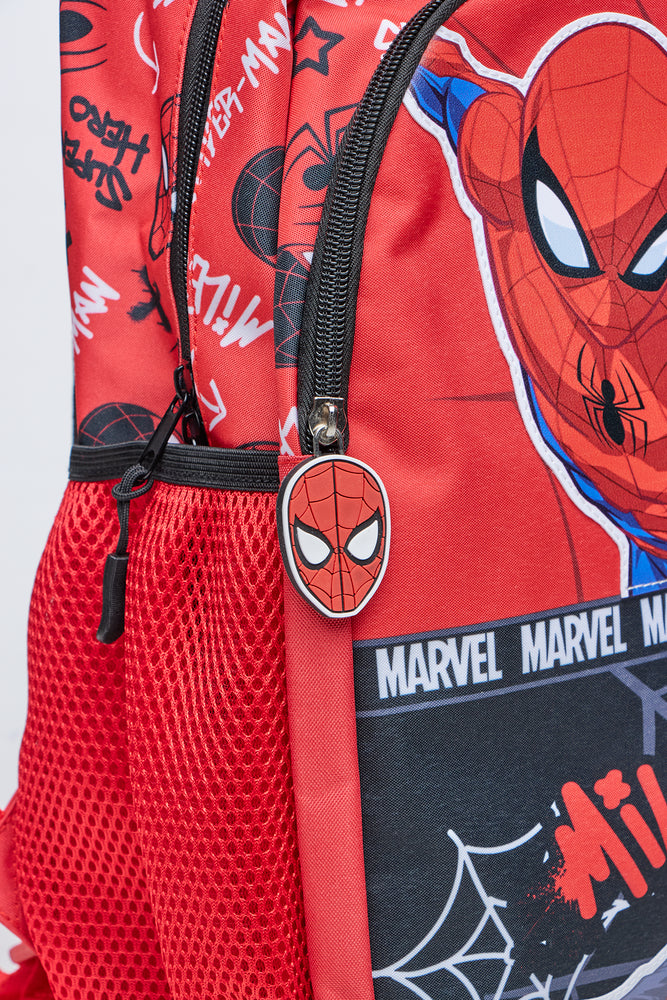 Spider-Man Red Double Zip Backpack (2)