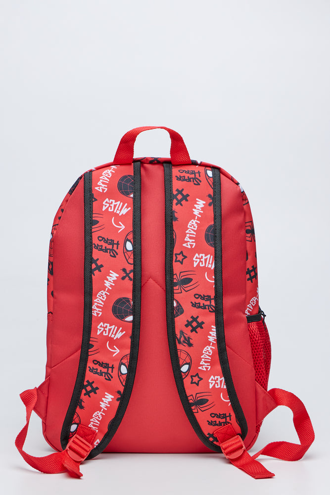 Spider-Man Red Double Zip Backpack (4)