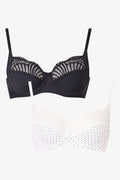 2 Pack Lace Underwire Bras