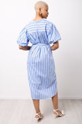 Striped Cotton Poplin Shirt Dress (2)