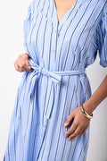 Striped Cotton Poplin Shirt Dress (3)