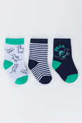 3 Pack Navy Socks