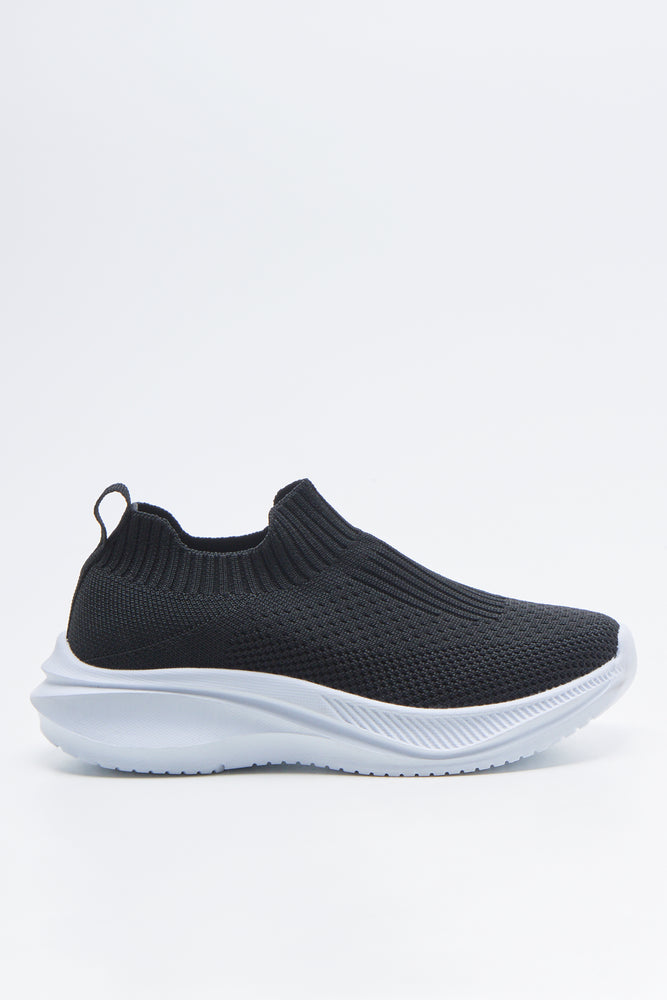 Slip On Trainers Black (1)