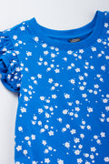 Daisy Floral Drop-Waist Dress (1)