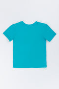 Spider-Man Teal Graphic T-Shirt (2)