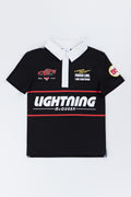 Lightning McQueen Black Polo Shirt