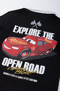 Lightning McQueen Black Polo Shirt (2)