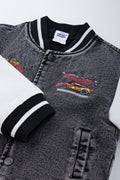Cars Varsity Grey Denim Jacket (1)