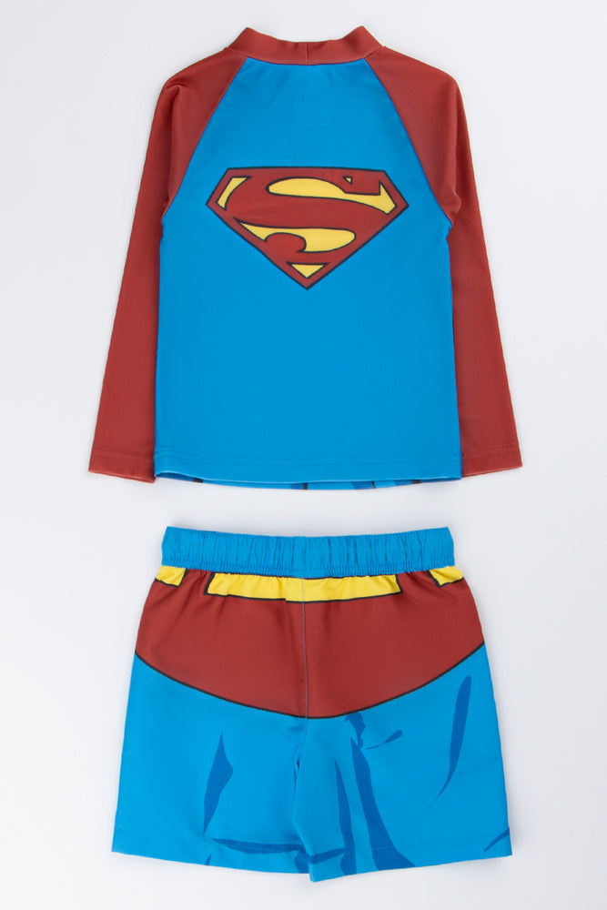 Superman Blue And Red Swimset (2)