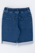 Blue Spider-Man Denim Shorts (2)