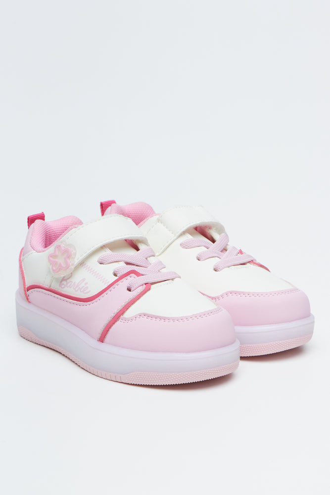 Pink Barbie Light Up Sneakers