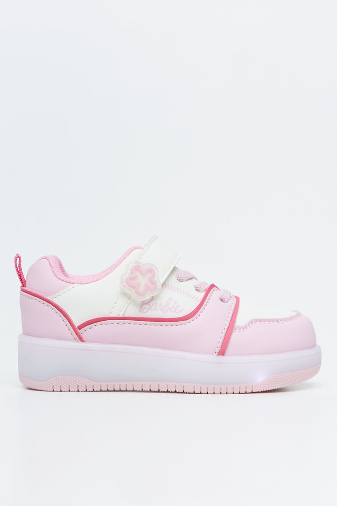Pink Barbie Light Up Sneakers (1)
