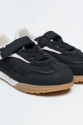 Black Retro Runner Sneakers (2)