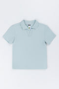 Blue Ottoman Jonny Collar Golfer