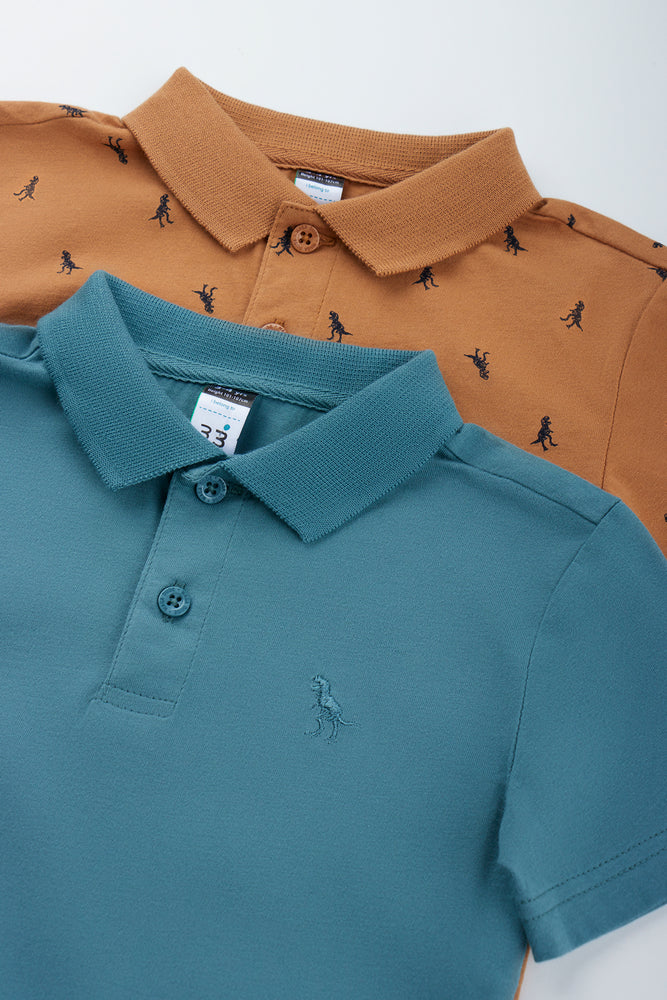 2 Pack Blue Brown Golfers (1)