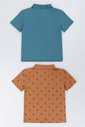 2 Pack Blue Brown Golfers (2)