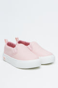 Pink Pastel Slip On Sneakers