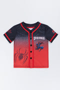 Spider-Man Graphic Baseball Shirt