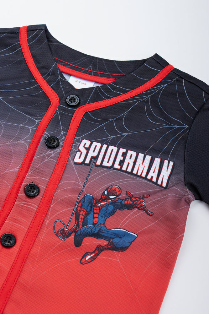 Spider-Man Graphic Baseball Shirt (1)
