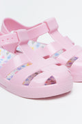 Pink Fisherman Jelly Sandals (2)