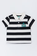 Short Sleeve Striped Soccer Golfer