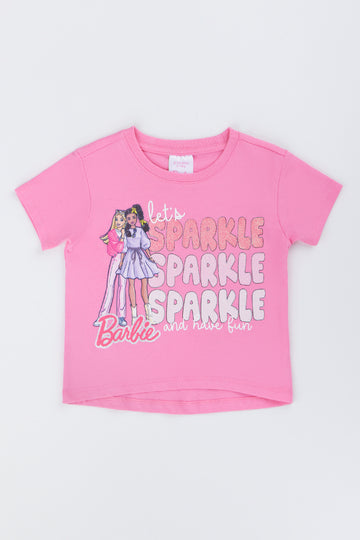 Pink Barbie Graphic T-Shirt
