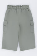 Wide Leg Cargo Pants Grey (2)