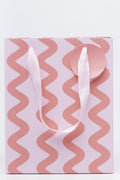 Medium Squiggle Pattern Gift Bag