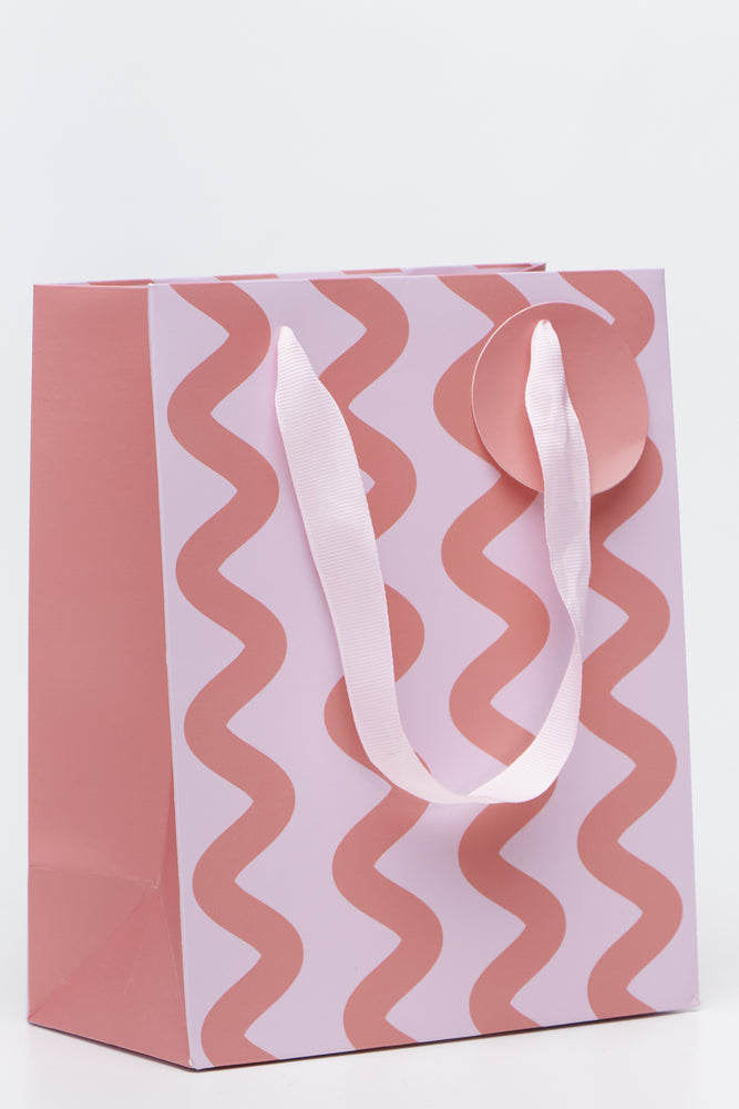 Medium Squiggle Pattern Gift Bag (1)