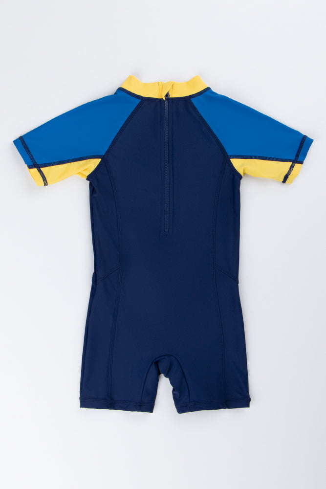Navy Coconut Print UV Suit (3)