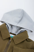 Olive Hooded Utility Jacket (2)