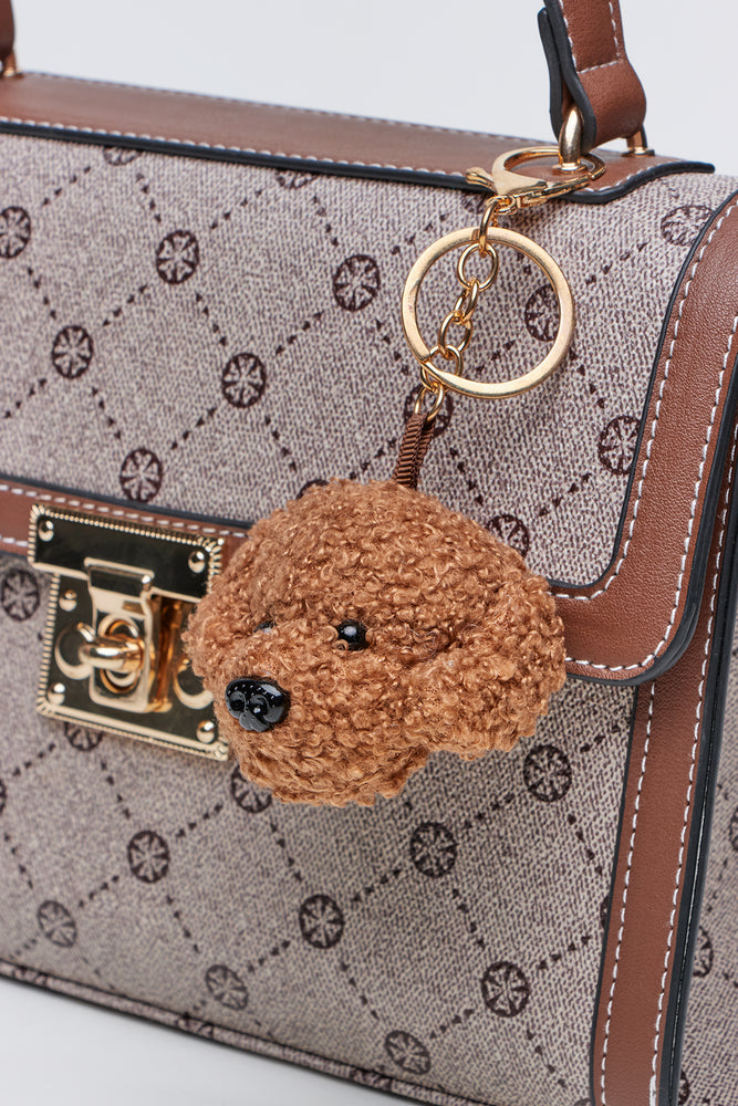 Charm Top Handle Clutch Bag (4)