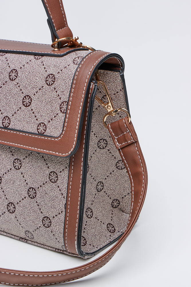 Charm Top Handle Clutch Bag (5)