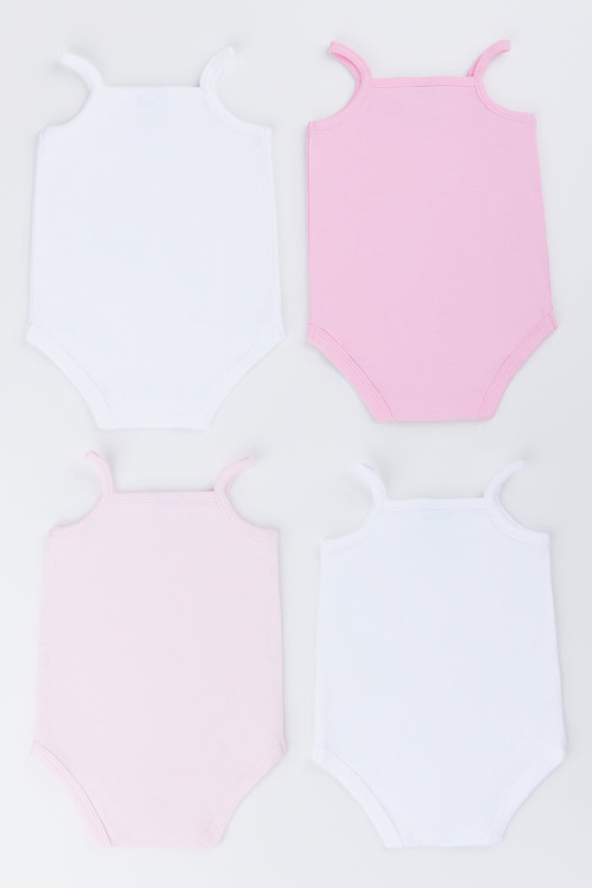 4 Pack Strappy Vests (2)