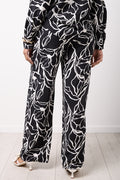 Relaxed Tropical Print Pants (2)