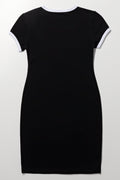 Black Manhattan Graphic Bodycon Dress (2)
