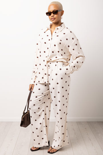 Stone Relaxed Linen Pants