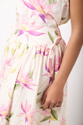 Floral Print Poplin Midi Skirt (3)