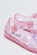 Glitter Heart Jelly Sandals (3)