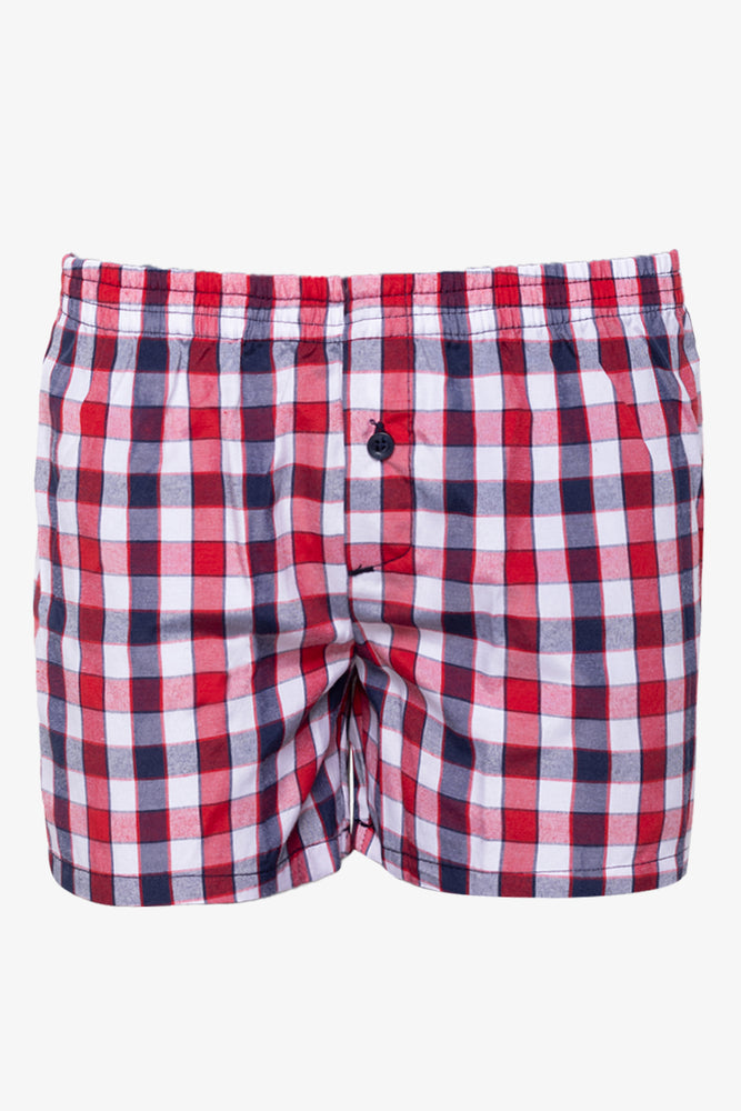 3 Pack Red Woven Boxers (1)