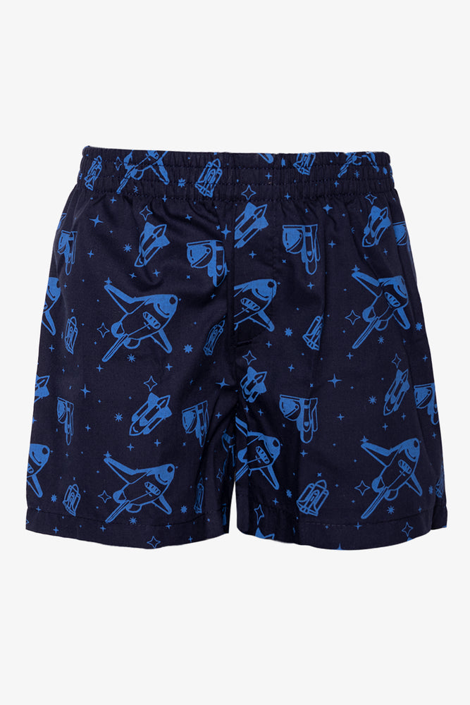 3 Pack Patterned Woven Boxers (3)
