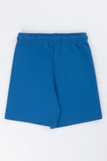 Blue Fleece Athletic Shorts (2)