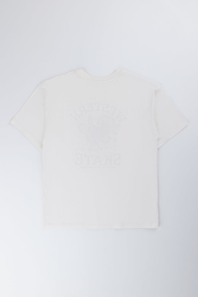 Short Sleeve Western Skate Graphic T-Shirt (2)