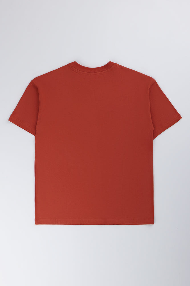 Orange Paradise Graphic T-Shirt (2)