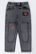 Dark Grey Cars Denim Jeans