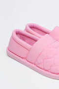 Pink Heart Quilted Indoor Slippers (3)