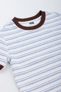 Short Sleeve Striped Ringer T-Shirt (1)