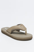 Chocolate Brown Double Band Sandals