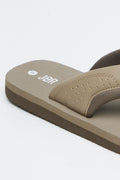 Chocolate Brown Double Band Sandals (3)
