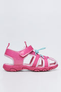 Cerise Toggle Adventure Sandals (1)